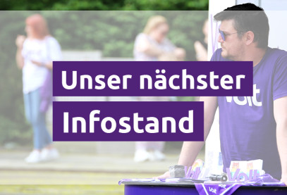 Volt Infostand in München