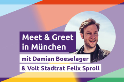 Meet & Greet in München mit Damian Boeselager & Felix Sproll