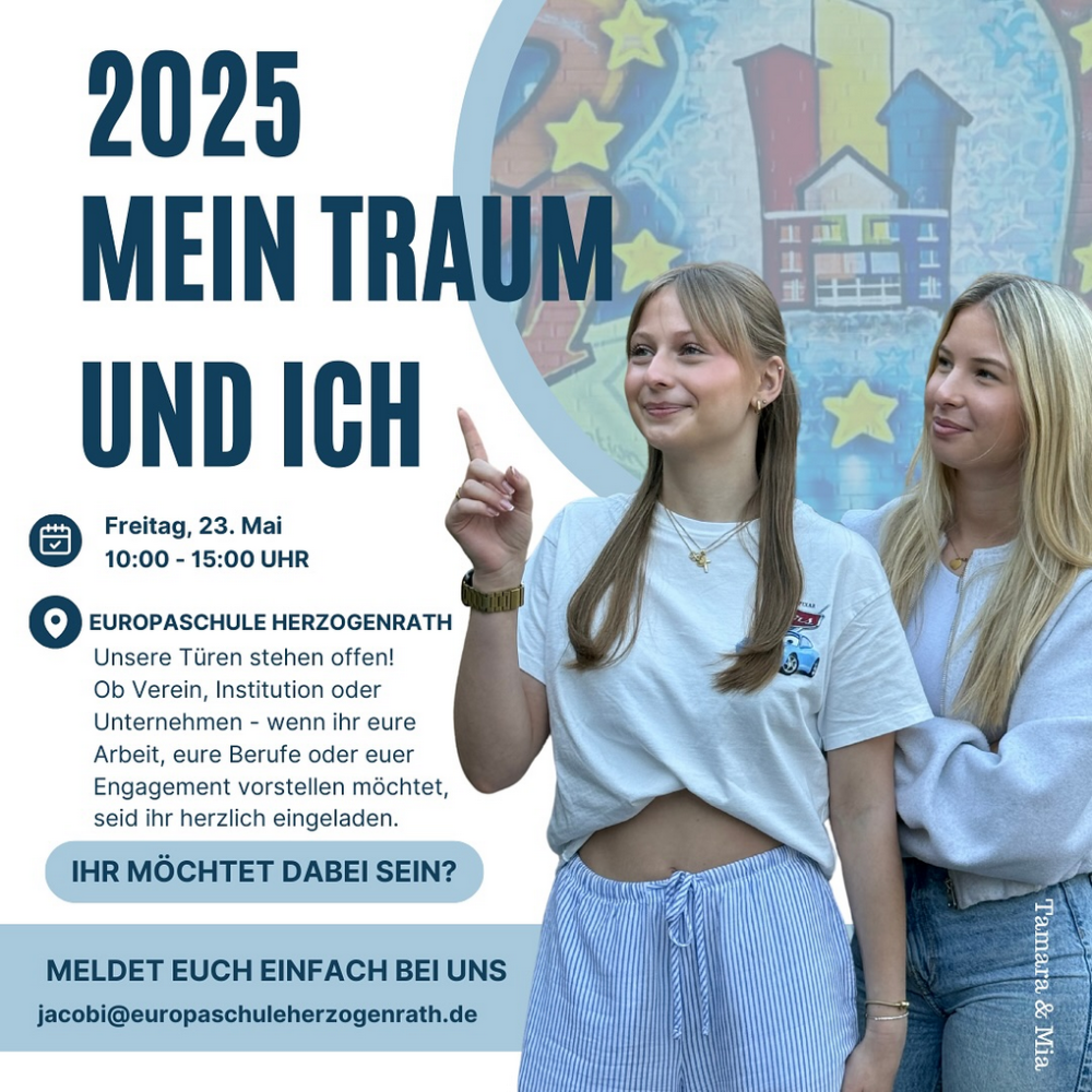 Mein Traum und Ich 2025 Europaschule Herzogenrath