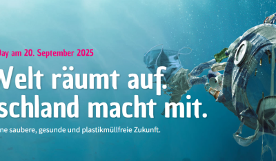 Clean-Up-Day - Die Welt räumt auf. Deutschland macht mit.
