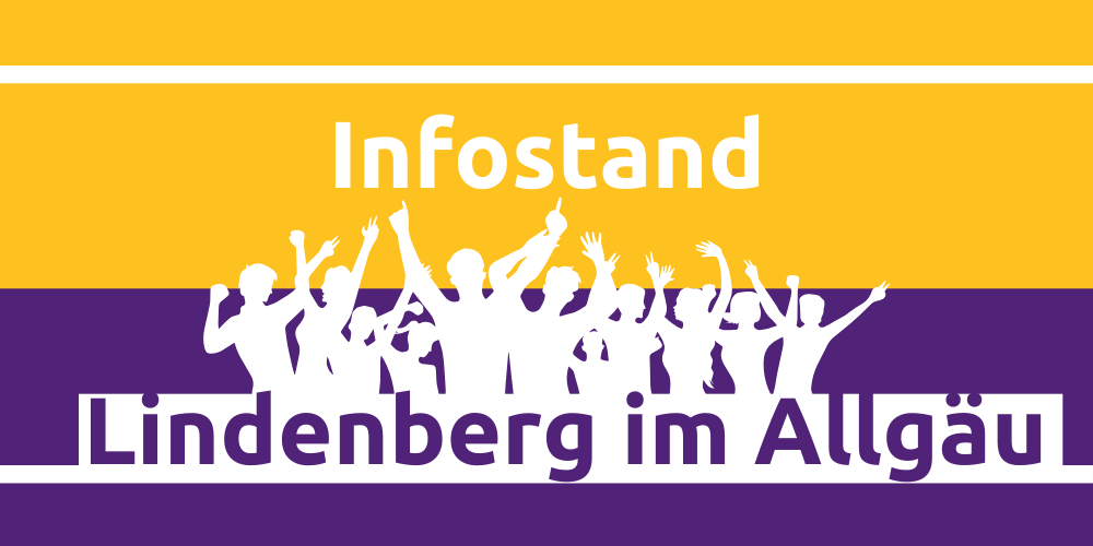 Infostand Lindenberg im Allgäu