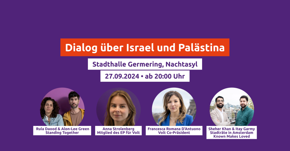 Dialog über Israel und Palästina