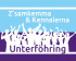 Logo in Volt colours that invites people to Meet & Greet in Unterföhring