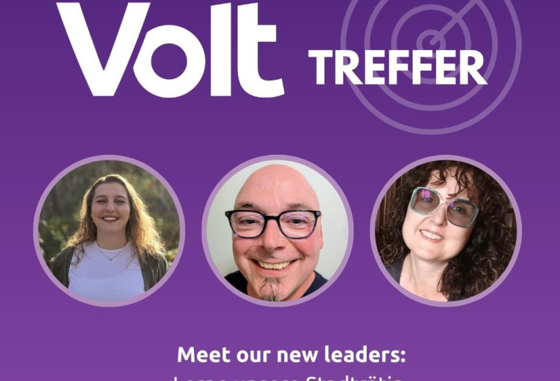 Titelbild für das Volt-Treffen in Nürnberg am 25.06.26