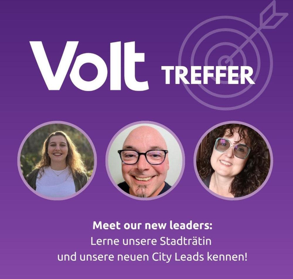 Titelbild für das Volt-Treffen in Nürnberg am 25.06.26