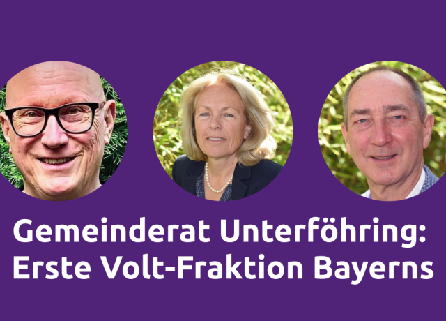 Volt-Fraktion Unterföhring