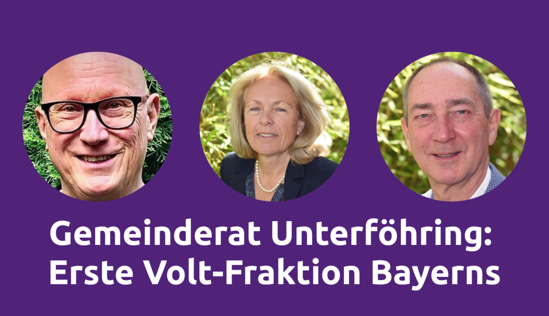 Volt-Fraktion Unterföhring