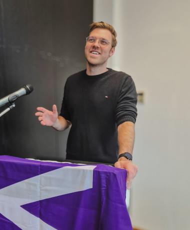 Christoph Schröder ist Direktkandidat für den Wahlkreis Würzburg