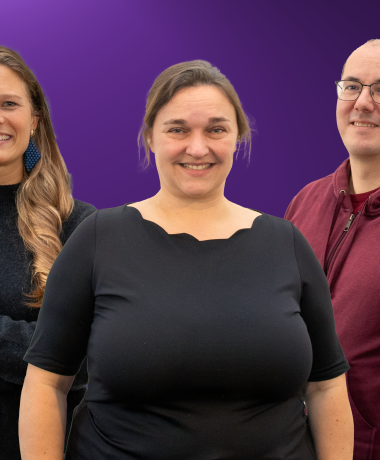 Gruppenbild von Catharina Lehmann, Petra Hemmelmann und Thomas Schön