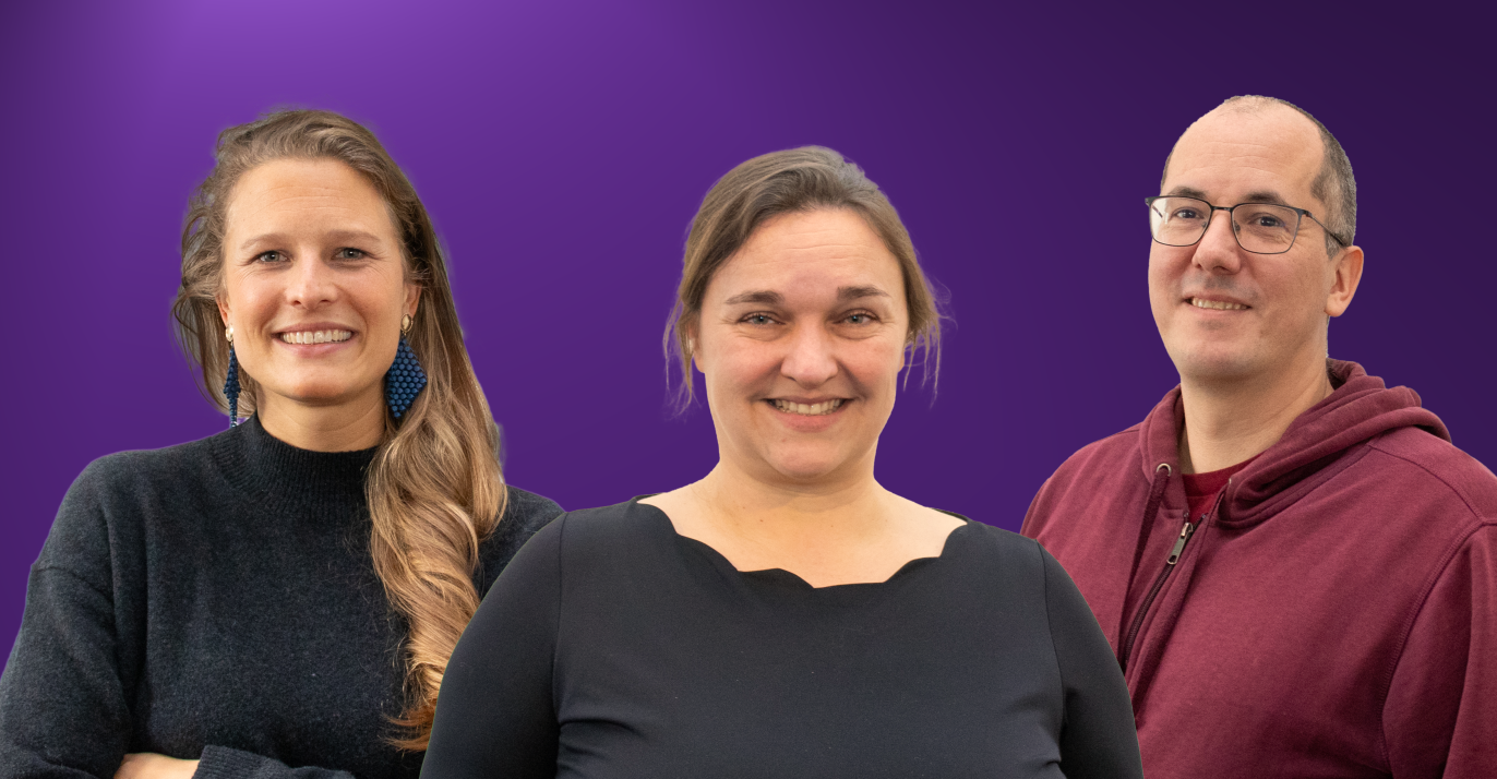 Gruppenbild von Catharina Lehmann, Petra Hemmelmann und Thomas Schön