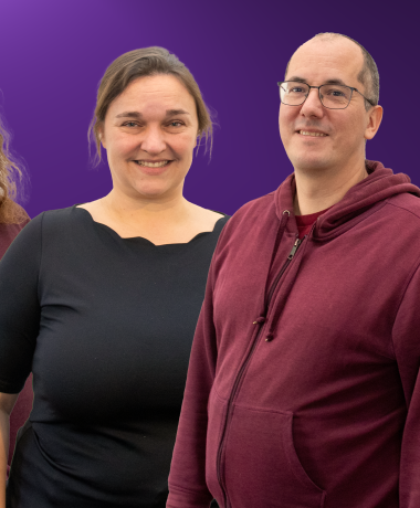 Gruppenbild von Luka Juranovic, Petra Hemmelmann und Thomas Schön