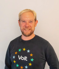 Kandidat für die Kommunalwahl 2026 in Nürnberg für Volt auf Listenplatz 2 und das Amt des Oberbürgermeisters - Christian Penninger