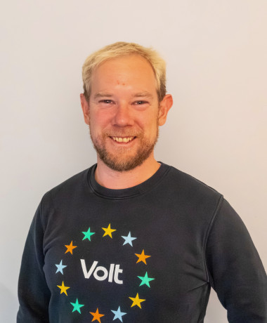 Kandidat für die Kommunalwahl 2026 in Nürnberg für Volt auf Listenplatz 2 und das Amt des Oberbürgermeisters - Christian Penninger