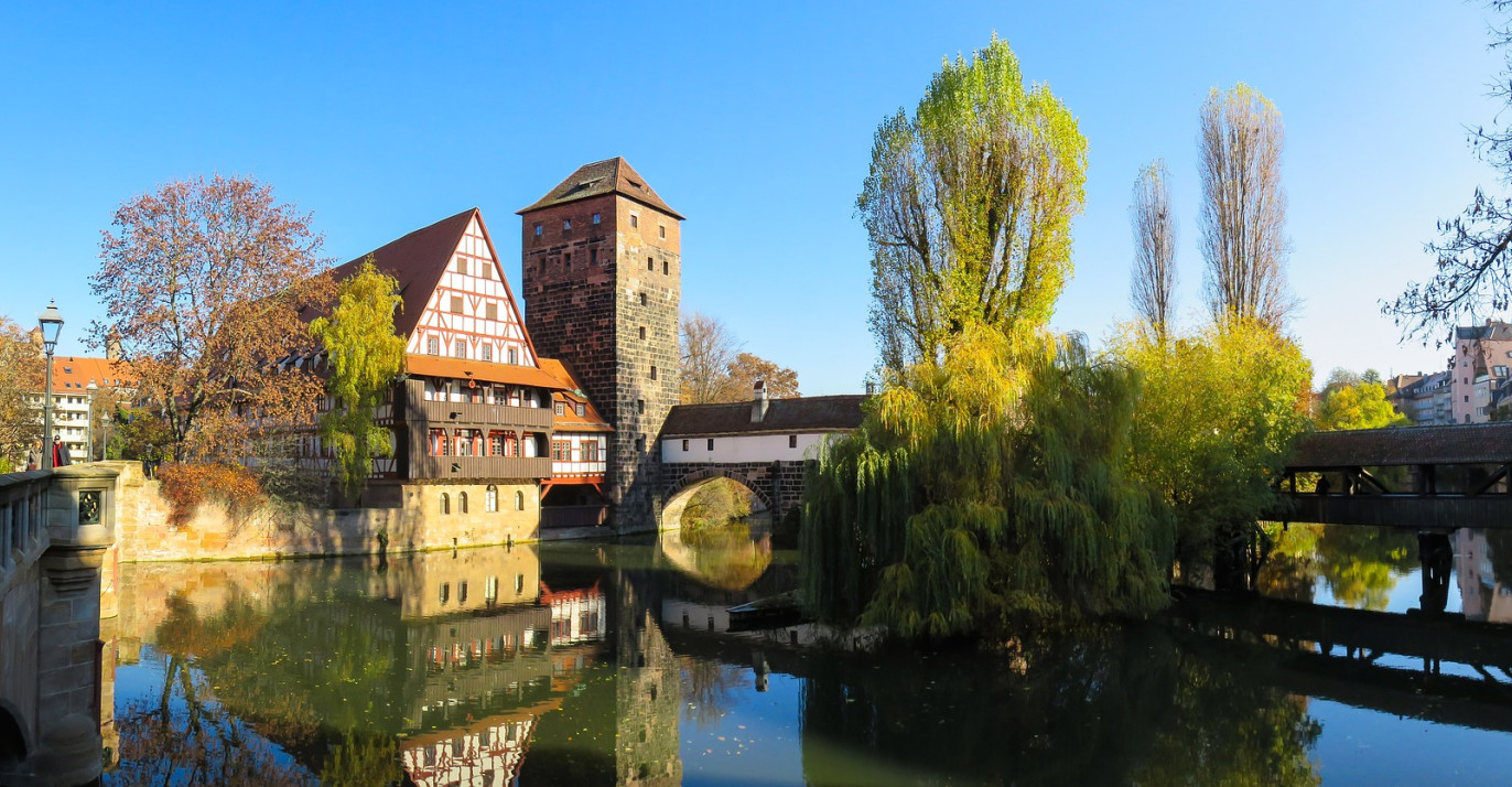 Weinstadel, Wasserturm, Henkerssteg Nürnberg