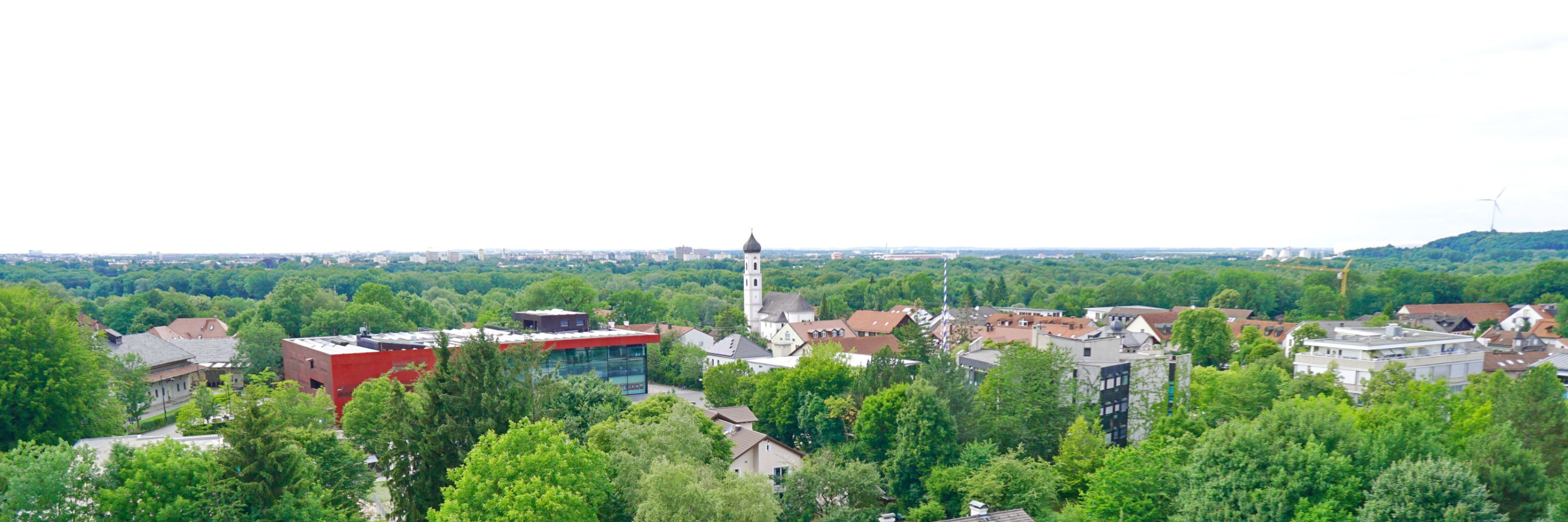 Panoramaansicht von Unterföhring- Copyright Uschi Linke