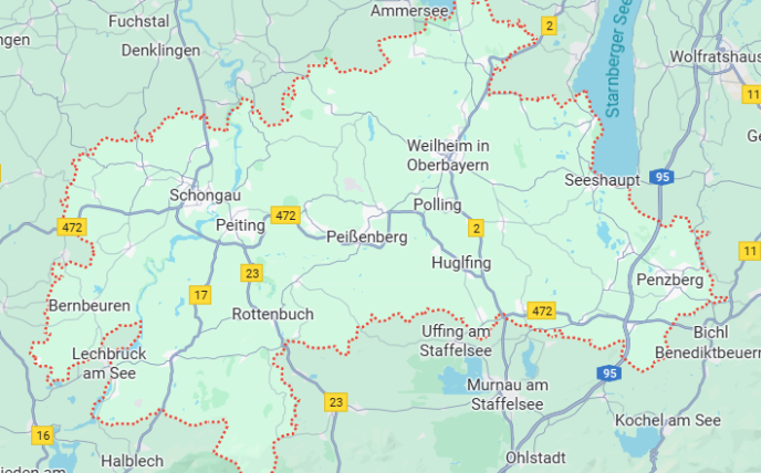Mappe Landkreis Weilheim-Schongau