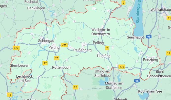 Mappe Landkreis Weilheim-Schongau