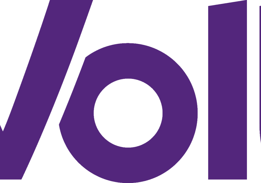 Volt-Logo lila