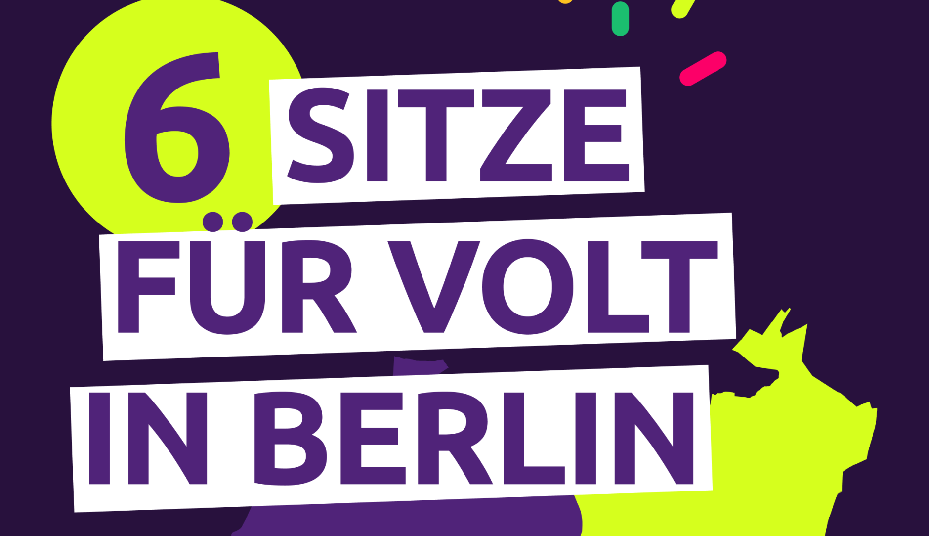 6 Sitze für Volt in Berlin  Pankow, xHain, Mitte, ChaWi