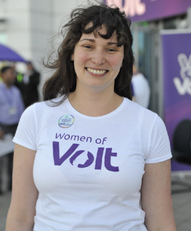 Volt Berlin Ko-Vorsitzende Victoria Borrell-Alvarez