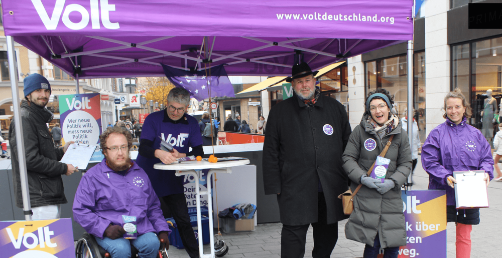 Volt Infostand Bonn