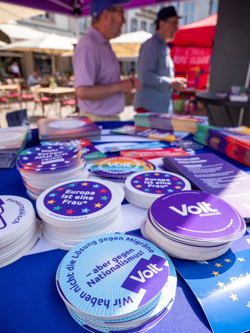 Wahlstand Volt Bonn