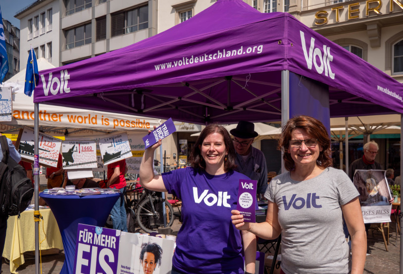 Wahlstand Bonn Sommer
