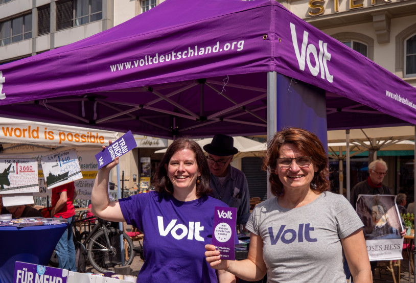 Wahlstand Bonn Sommer