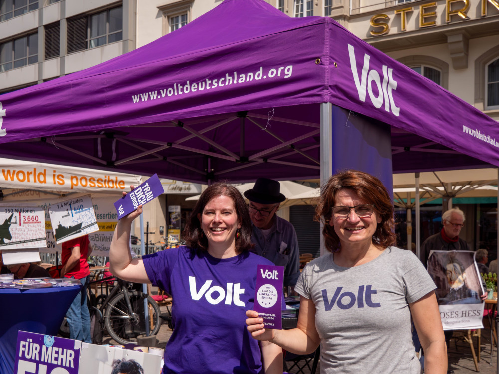 Wahlstand Bonn Sommer
