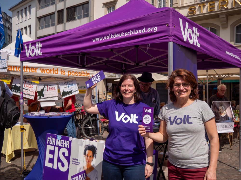 Wahlstand Bonn Sommer