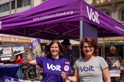 Wahlstand Bonn Sommer