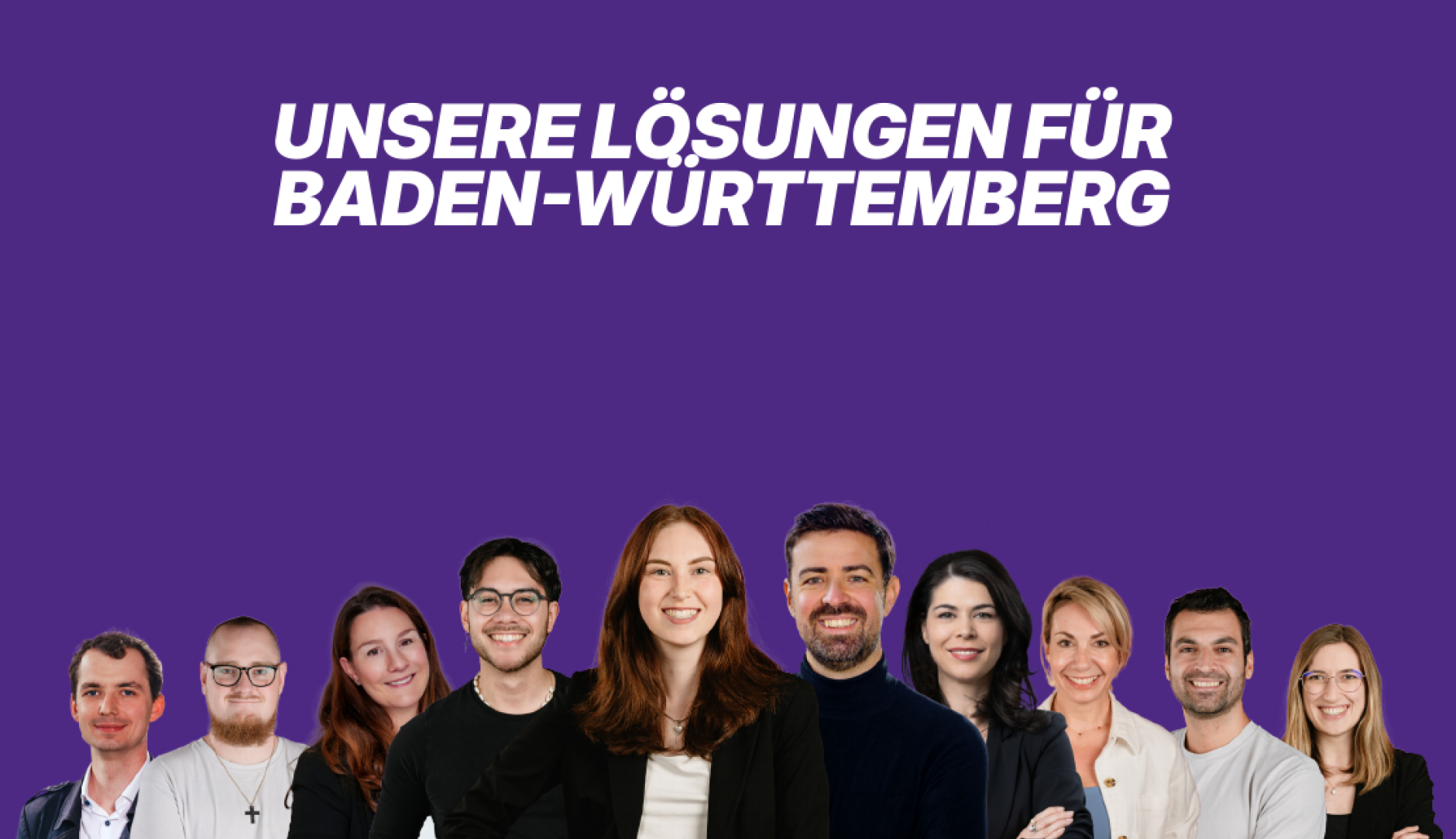 Kandidierende für die Landtagswahl Baden-Württemberg von Volt