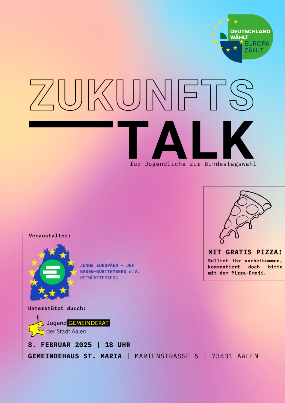 instagram post der jef zum zukunftstalk
