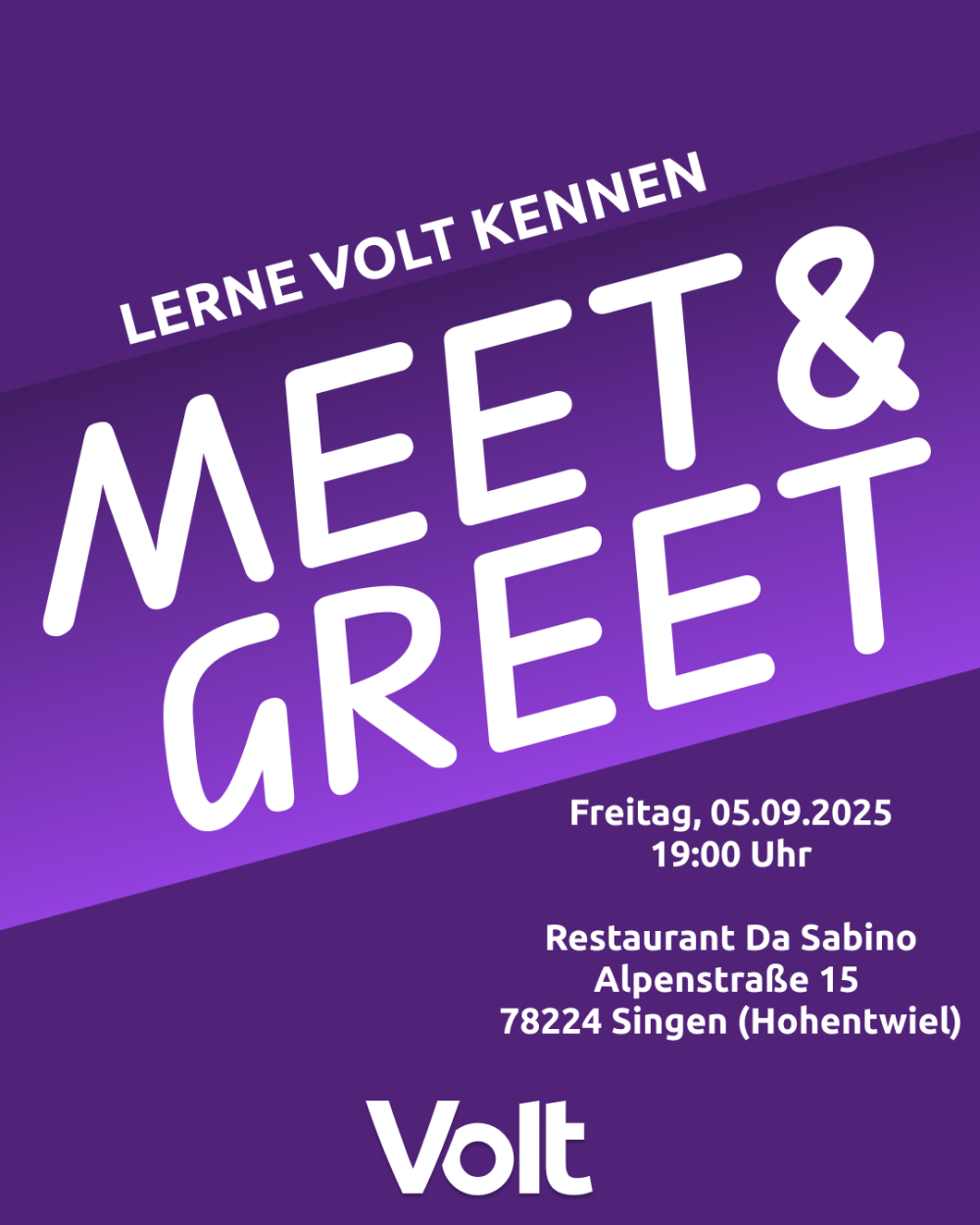 meet & Greet Singen 09.25
