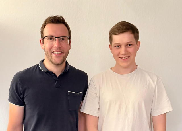 Unsere Direktkandidaten: für den Wahlkreis Ravensburg Mario Zitterich (links) und für den Wahlkreis Bodensee David Knäple (rechts).