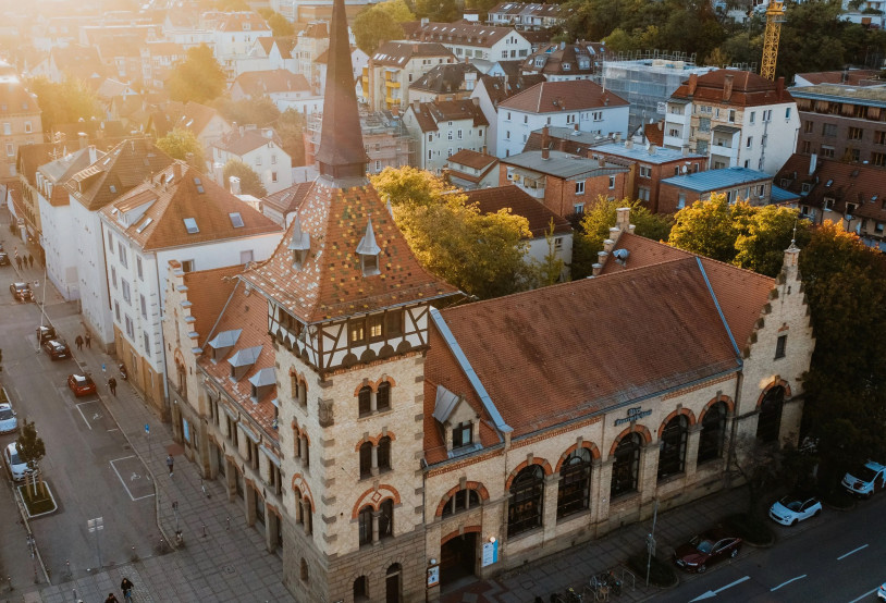 Bild des Alten Feuerwehrhaus Süd in Stuttgart Heslach.