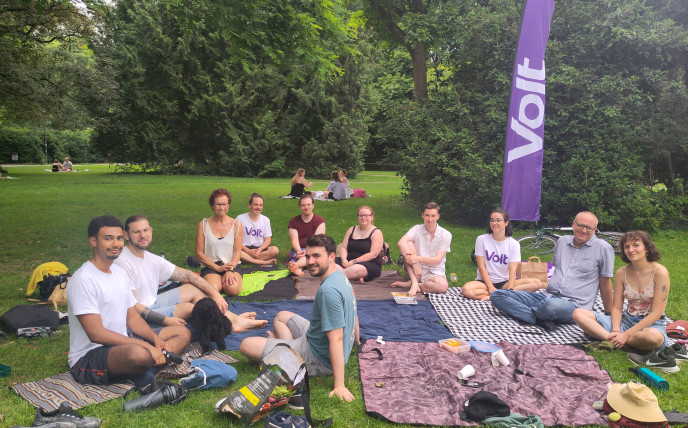 Politisches Picknick in Tübingen 06/2024