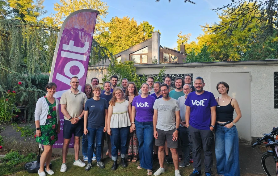 Sommerfest von Volt Darmstadt 2025