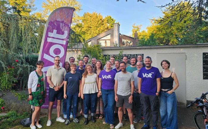 Sommerfest von Volt Darmstadt 2025