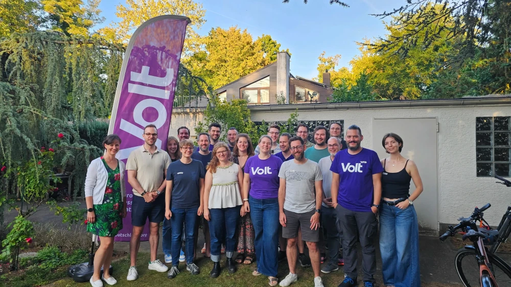 Sommerfest von Volt Darmstadt 2025