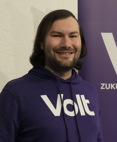 Richard Schiemann, Mitglied der Darmstädter Volt-Fraktion