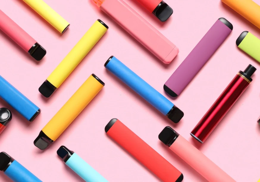 Bunte Vapes