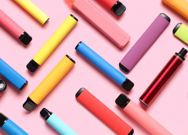 Bunte Vapes