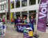 Foto eines Volt-Infostands in Göttingen