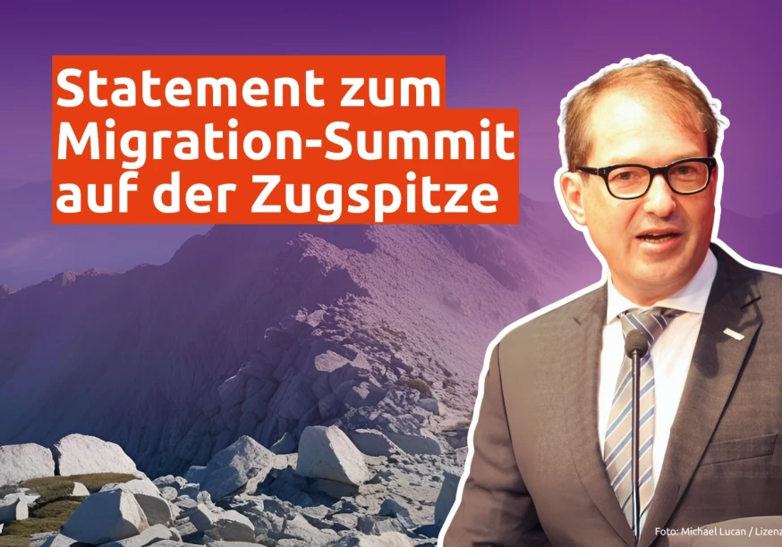 Statement zum Migration-Summit auf der Zugspitze