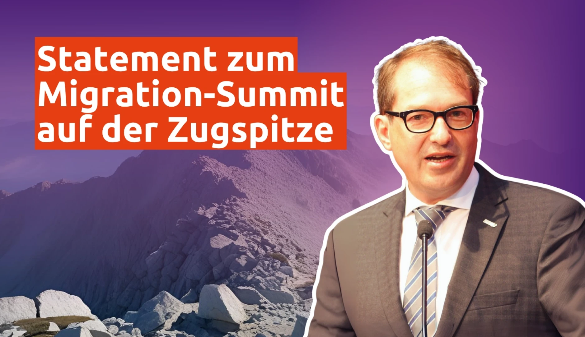 Statement zum Migration-Summit auf der Zugspitze