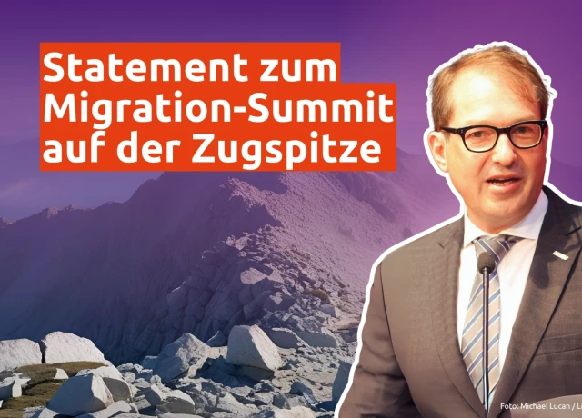 Statement zum Migration-Summit auf der Zugspitze