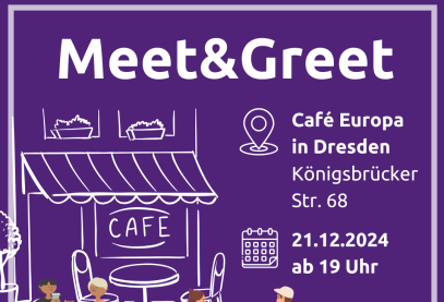 Meet&Greet am 21.12.2024 ab 19 Uhr im Café Europa