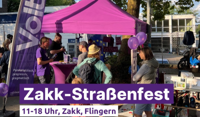 Zakk-Straßenfest, 11-18 Uhr, Zakk Flingern