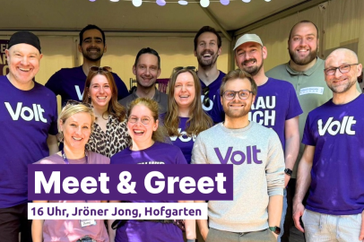 Meet&Greet 16 Uhr, Jröner Jong Hofgarten